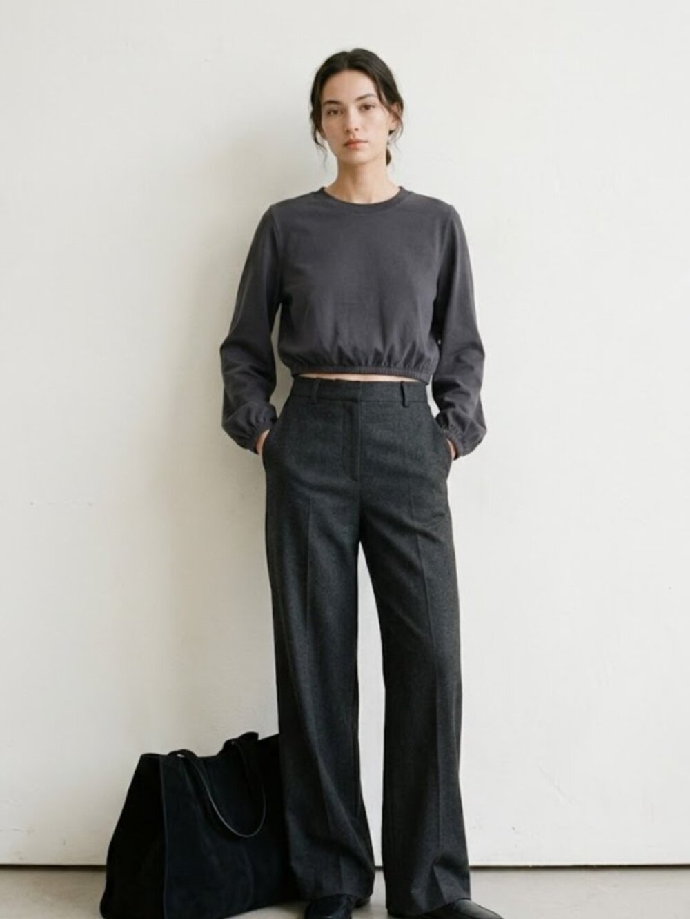 Aritzia Wilfred Jolie Cropped T-shirt